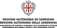 Logo Regione Autonoma della Sardegna Regione Autonoma de Sardigna - Assessoradu de s'igiene e sanidadi e de s'assiténtzia sotziale - Assessorato dell'igiene e sanità e dell'assistenza sociale